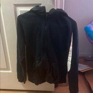 NIKE Black Zip-Up Hoodie